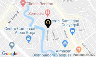 Mapa de Refricoin en Guayaquil