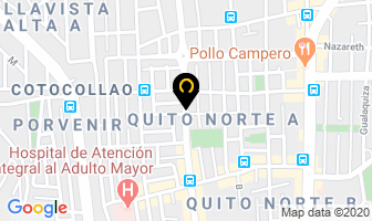 Mapa de Refrigeracion Kelly en Quito