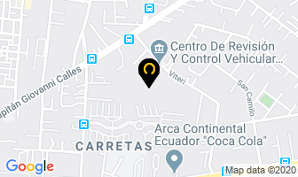 Mapa de Refrigeración Ruíz en Quito