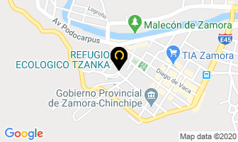 Mapa de Refugio Ecológico Tzanka en Zamora