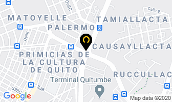 Mapa de Regalado Vinueza Ramiro Cont.pub. en Quito