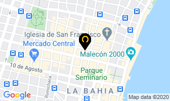 Mapa de Relojeria Omega en Guayaquil
