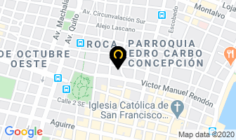 Mapa de Reparaciones Compuarte en Guayaquil