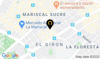 Mapa de RepresentaciÓn Y Comercio Comre CÍa.ltda. en Quito