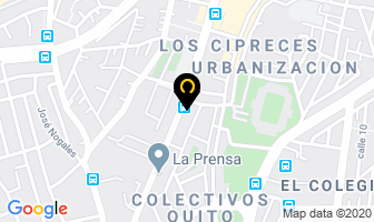 Mapa de Repuestos Betauto en Quito