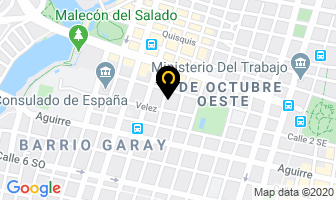 Mapa de Repuestos Renault en Guayaquil