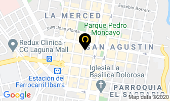 Mapa de Residencial Imperio en Ibarra