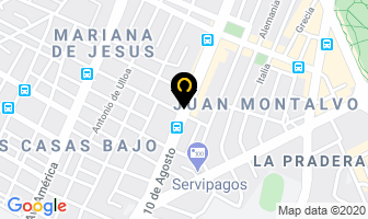 Mapa de Resortes MedellÍn en Quito