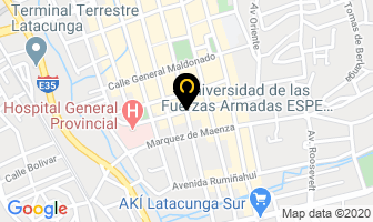 Mapa de Restaurant Marisqueria Mama Miche en Latacunga