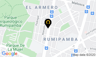 Mapa de Restaurant Orgullo Manabita en Quito