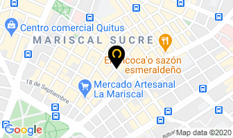 Mapa de Restaurant Punto Cubano en Quito