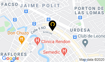 Mapa de Restaurant Red Crab en Guayaquil