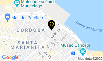 Mapa de Restaurant Sabor Y Ambiente en Manta