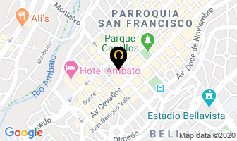 Mapa de Restaurant Vegetariano Govindas en Ambato