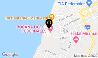 Mapa de Restaurante 2 Hermana en Pedernales