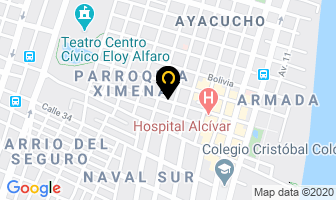 Mapa de Restaurante Chelin en Guayaquil