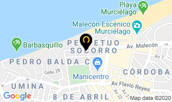 Mapa de Restaurante El Cormoran en Manta