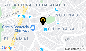 Mapa de Restaurante La Piedra en Quito