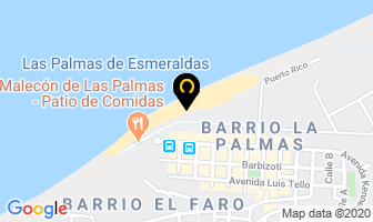 Mapa de Restaurante “Los Helechos” en Esmeraldas