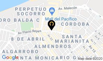 Mapa de Restaurante “Pp Barbacoa” en Manta
