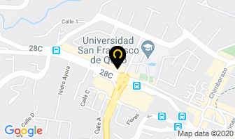 Mapa de Restaurante Vegetariano Zen Wei en Quito