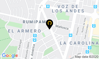 Mapa de Reumatotal en Quito