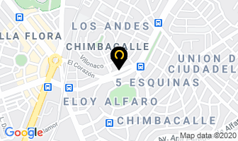 Mapa de Revestimientos Plasticos en Quito