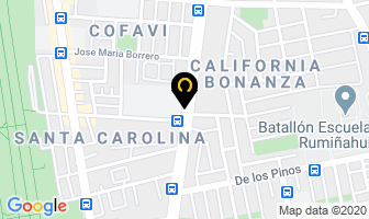 Mapa de RicobaÑo en Quito