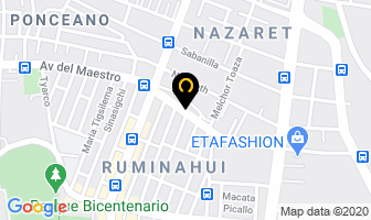 Mapa de Riegoreal Cia.ltda. en Quito