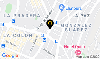 Mapa de RincÓn Ecuatoriano Chileno en Quito