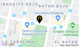 Mapa de Rintra Seguridad Industrial en Quito