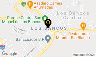 Mapa de Rio Blanco Adventures Spa en Quito