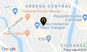 Mapa de Ristorante Casanova en Guayaquil