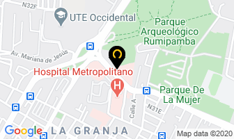 Mapa de Rivero M. Juana Dra. en Quito