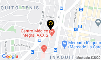 Mapa de Robayo GordÓn Gustavo Dr. en Quito