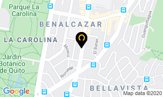 Mapa de Rocafuerte Seguros S.a. en Quito