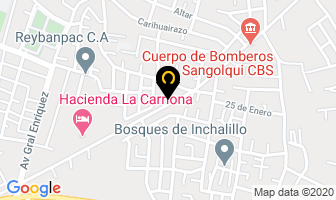 Mapa de Rodamovimiento Industrial en Sangolquí