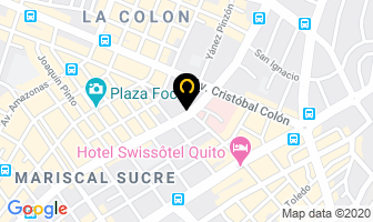 Mapa de Rodriguez P. Enrique. Urol. en Quito