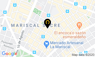Mapa de Ropa De Cuero en Quito