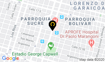 Mapa de Rota Glass en Guayaquil