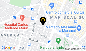 Mapa de Rotary Club De Quito en Quito