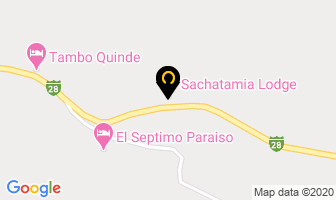 Mapa de Sachatamia Lodge en Mindo
