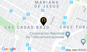 Mapa de Saigon Del Ecuador en Quito