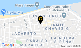 Mapa de Salon De Eventos “Stefano´s” en Manta