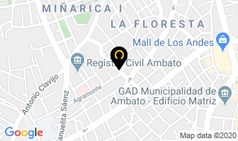 Mapa de San Luis Manufacturas en Ambato