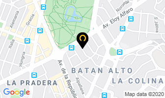 Mapa de Sanchez Bustamante en Quito