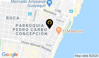 Mapa de Sanduches El Primo en Guayaquil