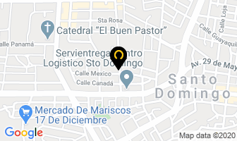 Mapa de Santa Rosa en Santo Domingo