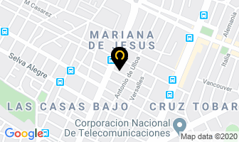 Mapa de Sebas´fruts - Arreglos Frutales en Quito