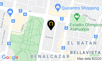 Mapa de Seguros Primma S.a. Seguros Y Reaseguros en Quito